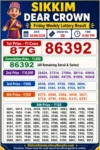 Sikkim Dear Crown Friday Lottery Result 26-06-26 6 PM