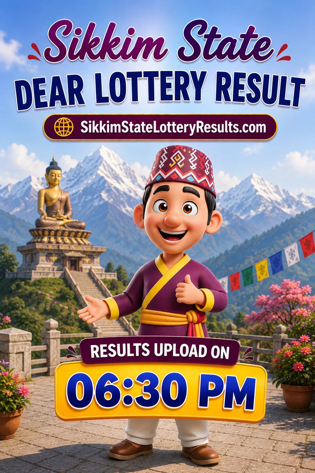 Sikkim Dear Result Upload on 0630 PM