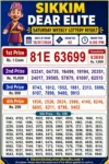 Sikkim Dear Lottery Result 6 PM Today 18-07-26
