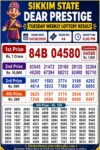 Sikkim Dear Lottery Result 6 PM Today 04-08-26 Sikkim Dear Lottery Result 6 PM Today 04-08-26